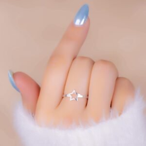 Anillo Estrellita Plateado
