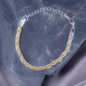 Pulsera Hombre Bicolor