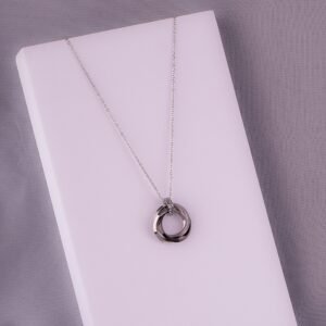 Cadena Cronos Plateada